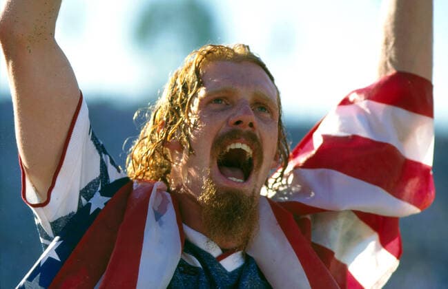Fußball, Alexi Lalas, der erste US-amerikanische Spieler in der Serie A