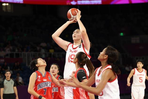 FIBA Frauen Basketball WM 2026, Chinesin Zhang Ziyu ist 2,20m groß