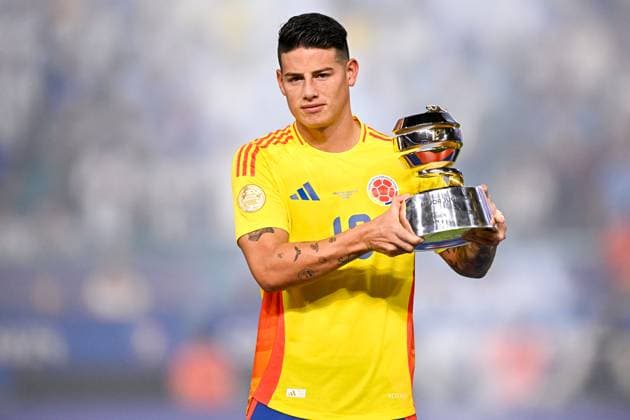 Fußball, Nationalteam Kolumbien, James Rodriguez gibt Rücktritt bekannt - Archivbilder