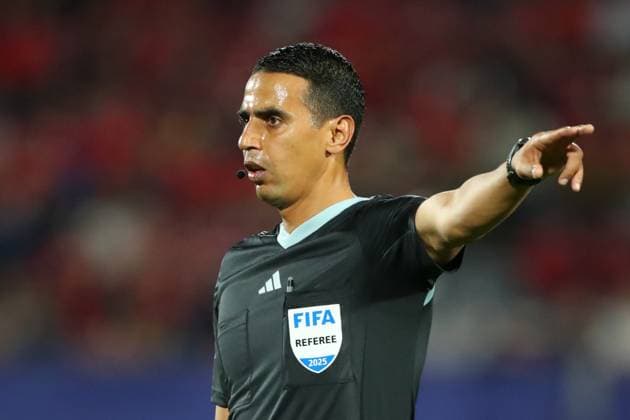 Fußball, FIFA WM 2026, Marokkanischer Schiedsrichter Jalal Jayed pfeift DFB-Auftaktspiel gegen Curacao