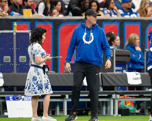 NFL, Indianapolis Colts, Kritik an Besitzerin Carlie Irsay-Gordon für ihr Auftreten an der Seitenlinie - Archivbilder