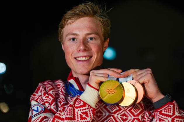 Langlauf, Olympiasieger Einar Hedegart geht künftig auch im Biathlon an den Start - Archivbilder