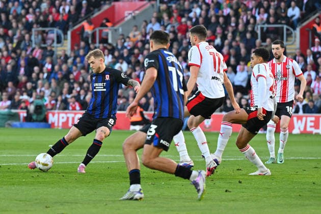 Fußball, England, Aufstiegs-Playoffs, FC Southampton - FC Middlesbrough