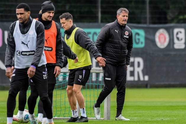 Fußball, 1. BL, FC St. Pauli Training