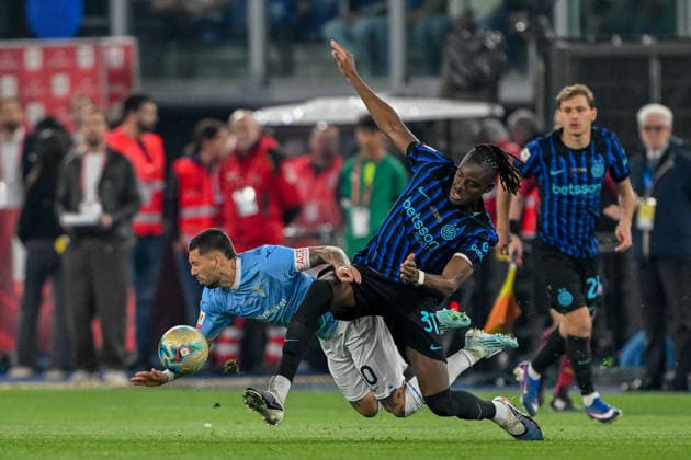 Fußball, Coppa Italia, Finale, Lazio Rom - Inter Mailand