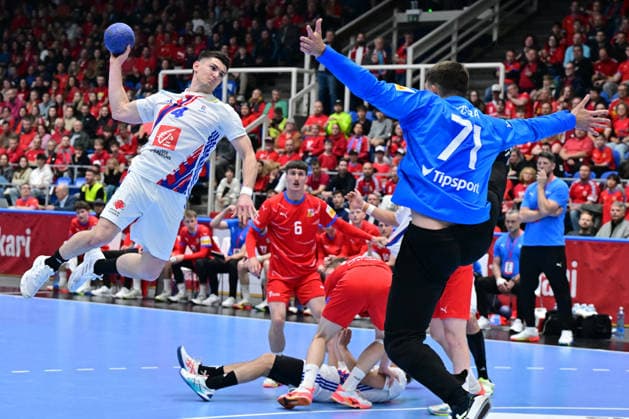 Handball, WM-Quali, Tschechien - Frankreich