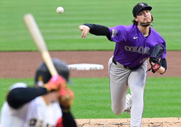Baseball, MLB, Pittsburgh Pirates - Colorado Rockies