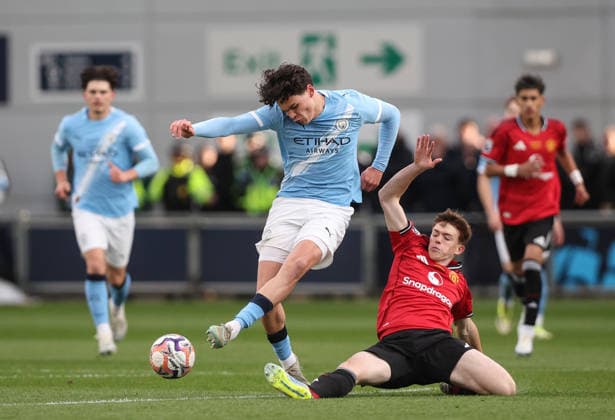 Fußball, FA Youth Cup, Manchester City U18 - Manchester United U18