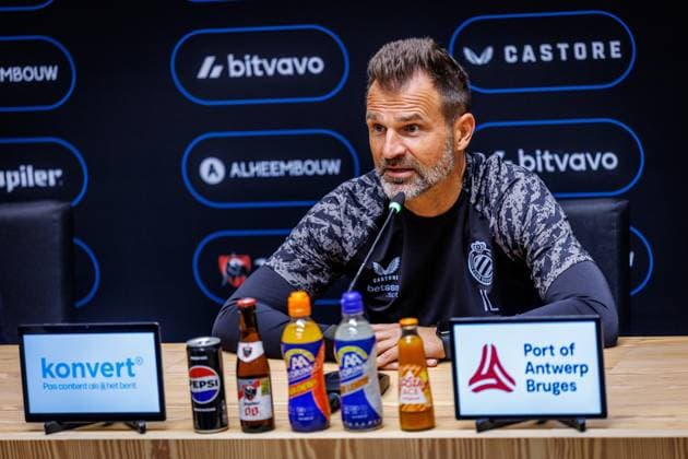 Fußball, Belgien, Club Brügge, Pressekonferenz
