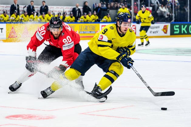 Eishockey, WM, Kanada - Schweden