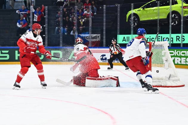 Eishockey, WM, Tschechien - Dänemark