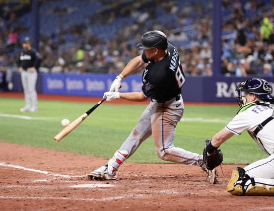 Baseball, MLB, Tampa Bay Rays - Miami Marlins