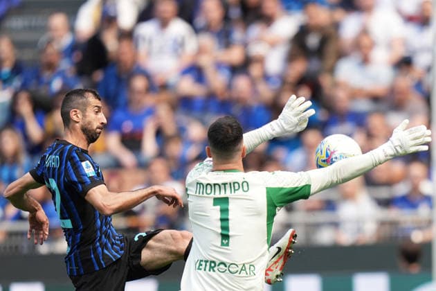 Fußball, Italien, Inter Mailand - Hellas Verona