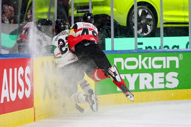 Eishockey, WM, Österreich - Ungarn