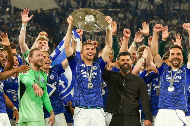 Fußball, 2. BL, Schalke 04 steigt in die 1. Bundesliga auf