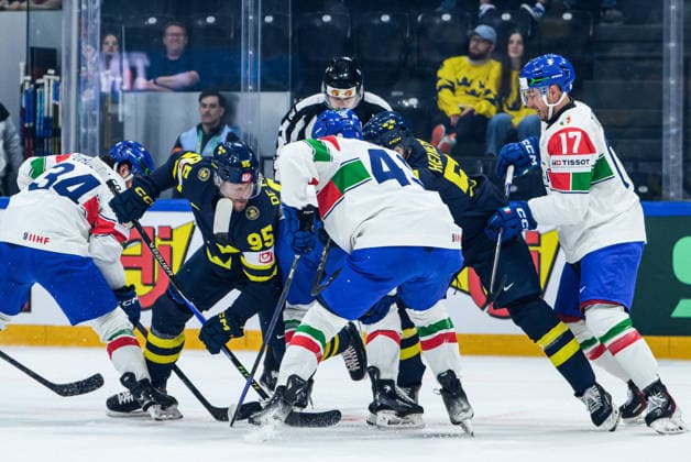 Eishockey, WM, Schweden - Italien