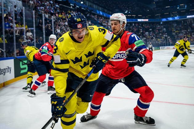 Eishockey, WM, Norwegen - Schweden