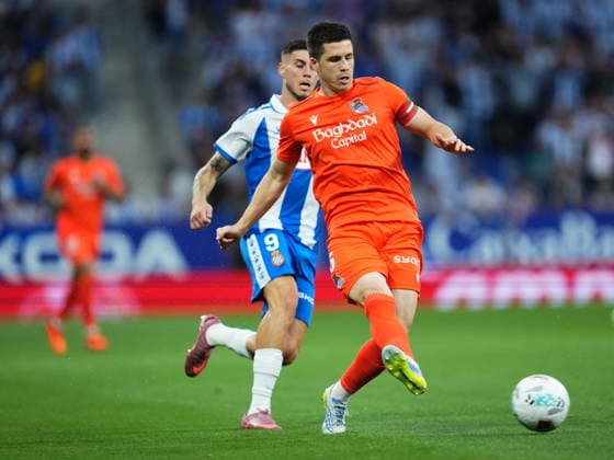 Fußball, Spanien, Espanyol Barcelona - Real Sociedad San Sebastian