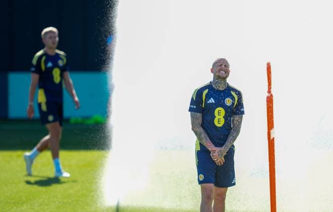 Fußball, Nationalteam Schottland, Training