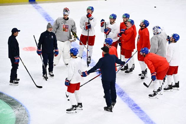 Eishockey, WM, Nationalteam Tschechien, Training
