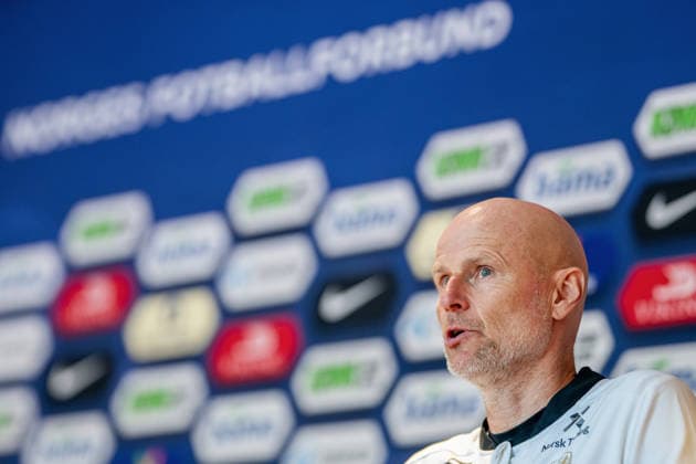Fußball, Nationalteam Norwegen, Pressekonferenz