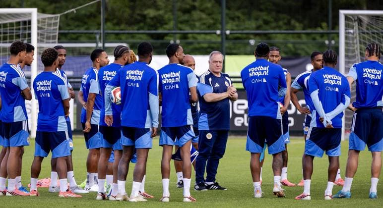 Fußball, FIFA WM 2026, Nationalteam Curacao, Training