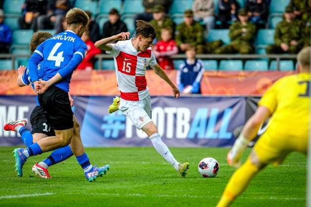 Fußball, U17 EM, Estland - Kroatien