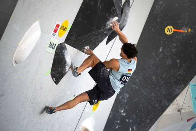 Klettern, Bouldern, World Climbing Series in Madrid, Quali