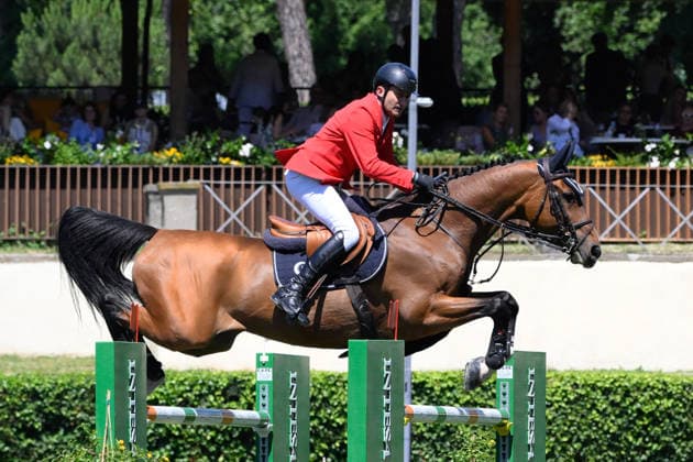 Pferdesport, Springreiten, CSIO in Rom
