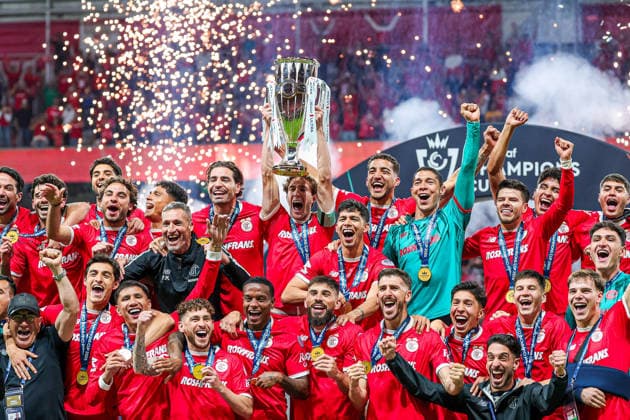 Fußball, CONCACAF Champions Cup 2026, CD Toluca besiegen UANL Tigres