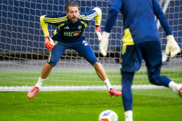 Fußball, Nationalteam Schweden, Training