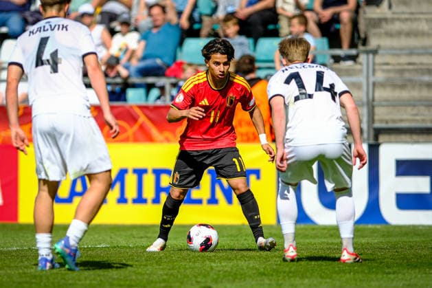 Fußball, U17 EM, Belgien - Estland