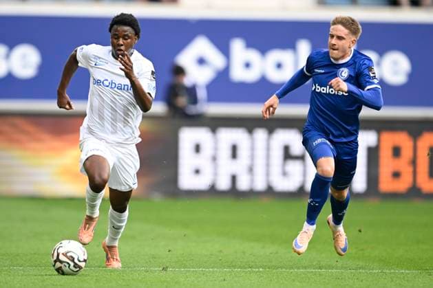 Fußball, Belgien, ECL-Playoff, KAA Gent - KRC Genk
