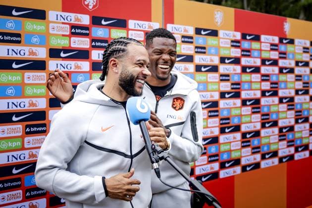 Fußball, Nationalteam Niederlande, Pressetermin