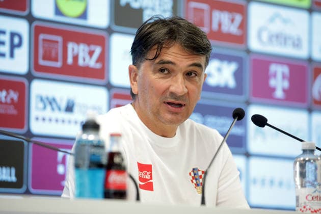 Fußball, Nationalteam Kroatien, Pressekonferenz