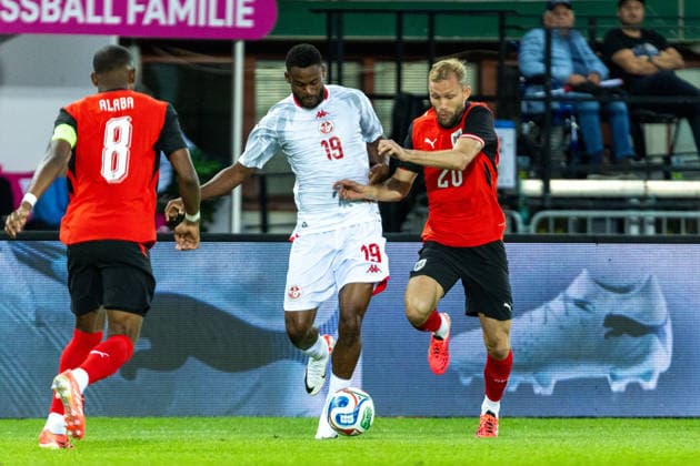 Fußball, Länderspiel, Österreich - Tunesien