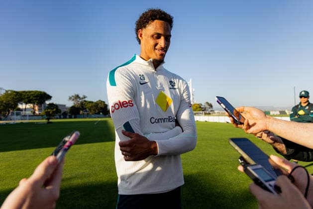 Fußball, FIFA WM 2026, Nationalteam Australien, Pressetermin