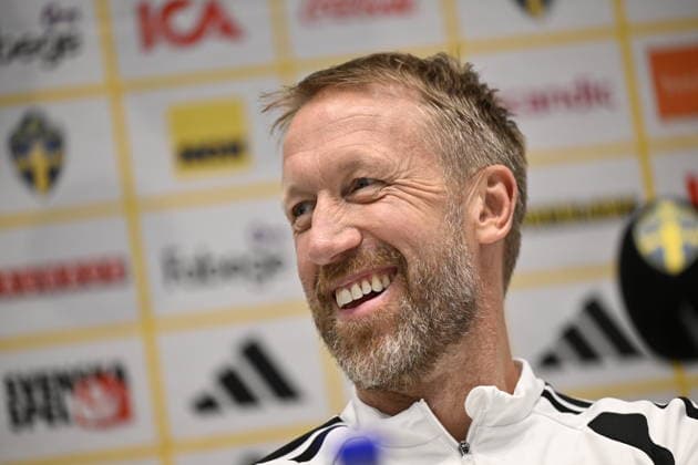 Fußball, FIFA WM 2026, Nationalteam Schweden, Pressekonferenz