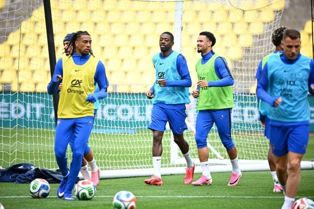 Fußball, FIFA WM 2026, Nationalteam Frankreich, Training