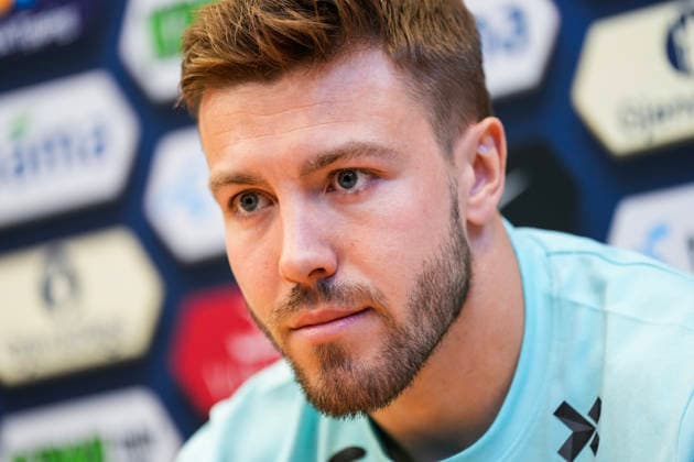 Fußball, FIFA WM 2026, Nationalteam Norwegen, Pressekonferenz