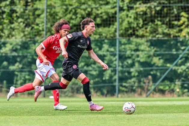 Fußball, Testspiel, Standard Lüttich - Arminia Bielefeld
