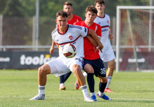 Fußball, RL Bayern, 1. FC Nürnberg II - SpVgg Unterhaching