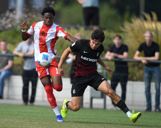 Fußball, U19 DFB Pokal, Fortuna Köln - SC Freiburg