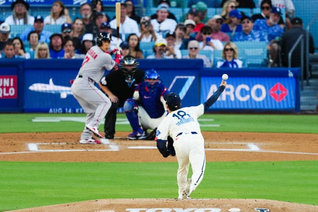 Baseball, MLB, Los Angeles Dodgers - Boston Red Sox