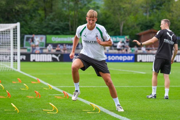 Fußball, 1. BL, Borussia Mönchengladbach, Trainingslager am Tegernsee