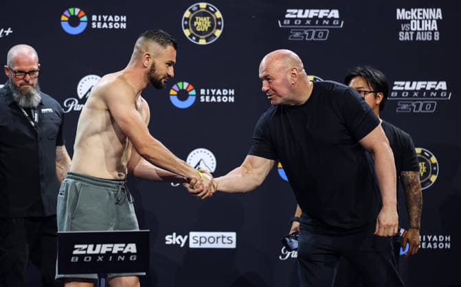Boxen, Zuffa Boxing 10, Wiegetermin in Dublin