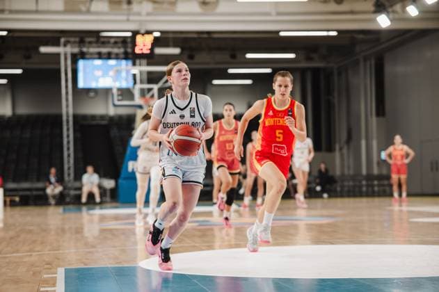 Basketball, Frauen, U18 EM, Deutschland - Montenegro