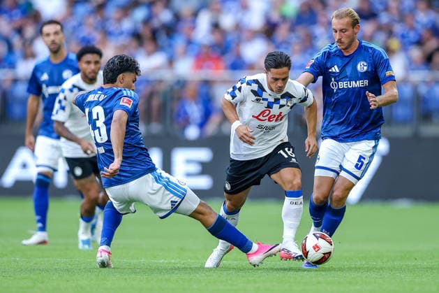 Fußball, Testspiel, FC Schalke 04 - Atalanta Bergamo