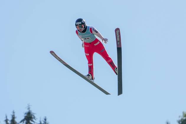 Skispringen, Frauen, FIS Sommer GP in Courcheval
