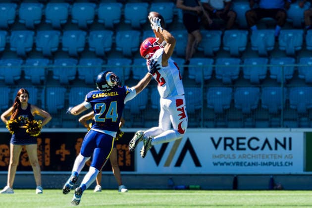 American Football, AFLE, Alpine Rams - Firenze Red Lions